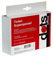 dots  schwarz, cyan, magenta, gelb Druckerpatronen...