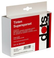 dots  schwarz, cyan, magenta, gelb Druckerpatronen...