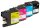 dots  schwarz, cyan, magenta, gelb Druckerpatronen kompatibel zu brother LC123VALBPDR, 4er-Set