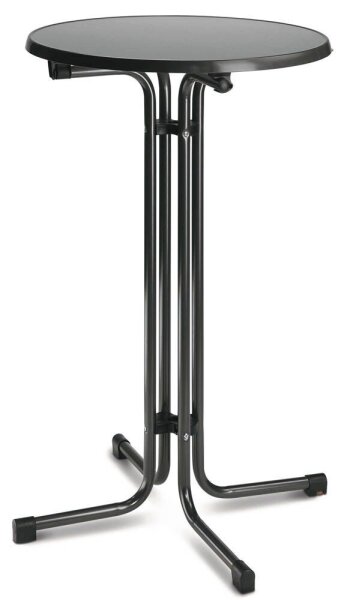 MFG Freizeitmöbel Stehtisch rund Spanplatte anthrazit 70,0 x 70,0 x 110,0 cm, 1 St.