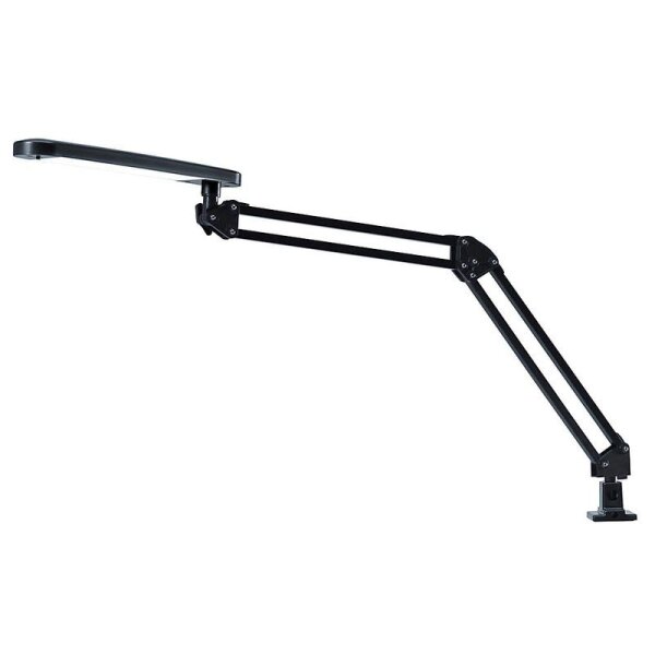 Hansa LED 4 Stars Schreibtischlampe schwarz 7 W mit Tischklemme
