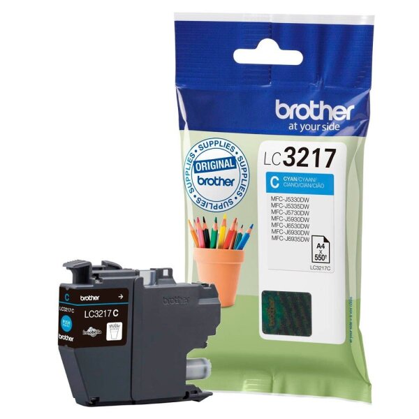 brother LC-3217C cyan Druckerpatrone