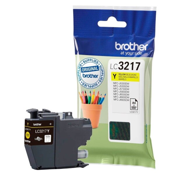 brother LC-3217Y gelb Druckerpatrone