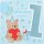 DEPESCHE Geburtstagskarte Teddy 0011515-002 DIN B6, 1 St.