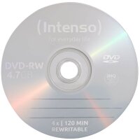 Intenso DVD-RW 4,7 GB wiederbeschreibbar, 10 St.