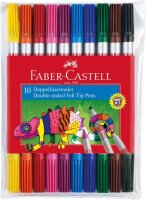 FABER-CASTELL Filzstifte farbsortiert, 10 St.