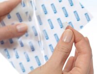 tesa TACK doppelseitige Klebepads für max. 20 g, 1,0 x 1,0 cm, 72 St.
