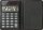 Rebell SHC108 Taschenrechner schwarz/grau