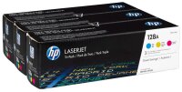 HP 128A (CF371AM) cyan, magenta, gelb Tonerkartuschen,...