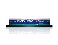 verbatim DVD-RW 4,7 GB wiederbeschreibbar, 10 St.