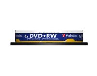 verbatim DVD+RW 4,7 GB wiederbeschreibbar, 10 St.