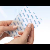 tesa TACK XL doppelseitige Klebepads für max. 20 g, 2,0 x 2,4 cm, 36 St.
