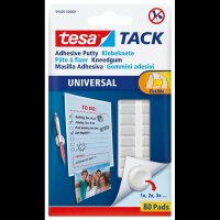 tesa TACK UNIVERSAL Klebeknete, 1,0 x 0,8 cm, 80 St.
