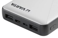 VARTA Energy Powerbank 15.000 mAh weiß, schwarz
