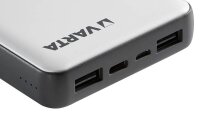 VARTA Energy Powerbank 15.000 mAh weiß, schwarz