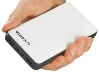 VARTA Energy Powerbank 15.000 mAh weiß, schwarz