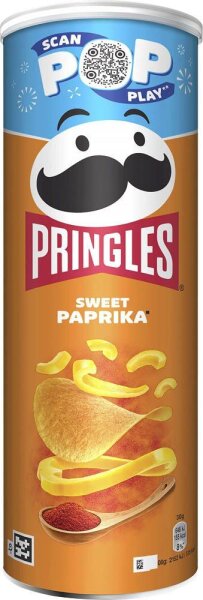 Pringles Sweet Paprika Chips 165,0 g, 1 St.