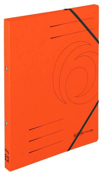 herlitz Ringmappe easy orga orange, 1 St.