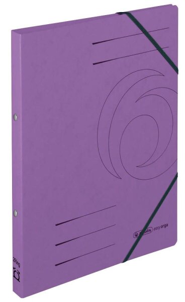 herlitz Ringmappe easy orga lila, 1 St.