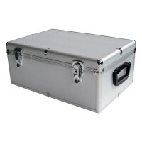 MediaRange 500er CD-/DVD-Koffer DJ-Case grau, 1 St.