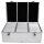 MediaRange 500er CD-/DVD-Koffer DJ-Case grau, 1 St.