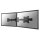 Neomounts Monitor-Halterung FPMA-CB100BLACK schwarz für 2 Monitore, Wandhalterung