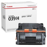 Canon 039H BK  schwarz Toner