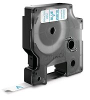 DYMO Schriftband D1 40914 S0720690, 9 mm, blau auf weiß, 1 St.