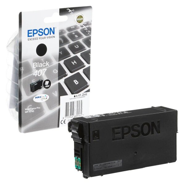 EPSON 407 / T07U1 (Tastatur) schwarz Druckerpatrone