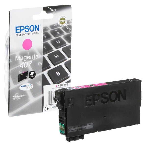 EPSON 407 / T07U3 (Tastatur) magenta Druckerpatrone