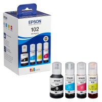 EPSON 102/T03R64 schwarz, cyan, magenta, gelb...