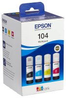 EPSON 104/T00P64 schwarz, cyan, magenta, gelb...