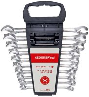 GEDOREred Ringratschen-Maulschlüssel-Satz 3301003...