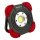 GEDOREred R95400145 LED Akku-Baustrahler rot, schwarz