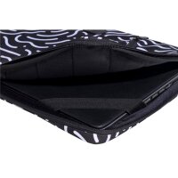 Exacompta Laptophülle Moon Kunstfaser schwarz bis 35,6 cm (14 Zoll)