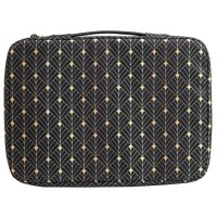 Exacompta Laptophülle Neo Deco Kunstfaser schwarz bis 35,6 cm (14 Zoll)