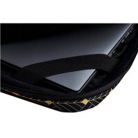 Exacompta Laptophülle Neo Deco Kunstfaser schwarz bis 35,6 cm (14 Zoll)