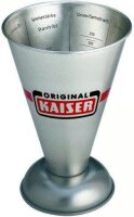 KAISER Messbecher silber