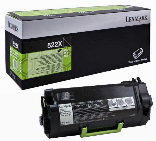 Lexmark 52D2X00  schwarz Toner