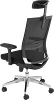 Mayer Bürostuhl myOPTIMAX, 2486 Stoff schwarz, Gestell alu