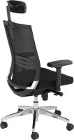 Mayer Bürostuhl myOPTIMAX, 2486 Stoff schwarz, Gestell alu