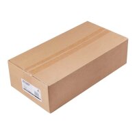 ÖKI Kuvertierhüllen Natur DIN lang+ mit Fenster recycling-weiß nassklebend 1.000 St.