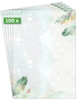 SIGEL Weihnachtsbriefpapier Christmas Forest Motiv DIN A4...