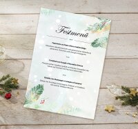 SIGEL Weihnachtsbriefpapier Christmas Forest Motiv DIN A4 90 g/qm 100 Blatt