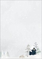 SIGEL Weihnachtsbriefpapier Cozy Christmas Motiv DIN A4...