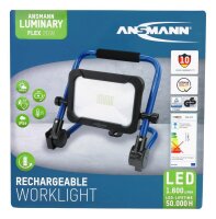 ANSMANN FL1600R Akku-LED-Baustrahler blau/schwarz 20 W