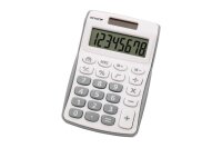 GENIE 120 S Taschenrechner weiß/silber-grau