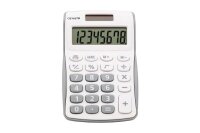 GENIE 120 S Taschenrechner weiß/silber-grau