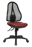 Topstar Bürostuhl Open Point SY, OP200G27 Stoff rot,...