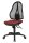 Topstar Bürostuhl Open Point SY, OP200G27 Stoff rot, Gestell schwarz